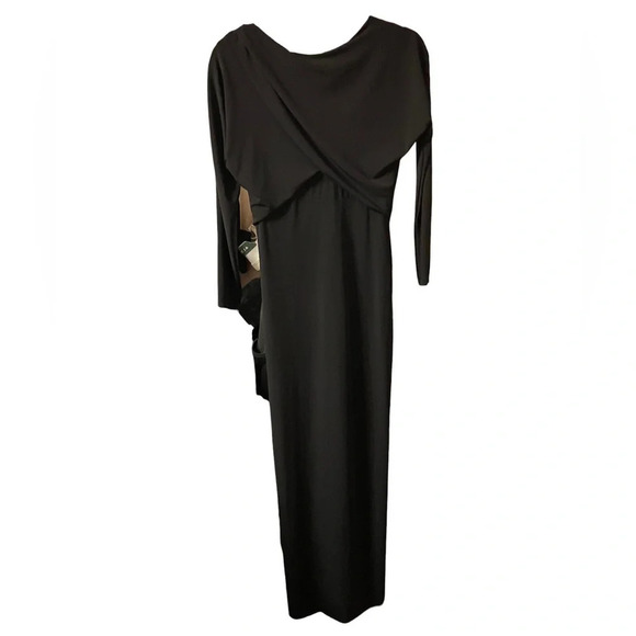 NWT ZARA LONG SLEEVE MAXI DRESS - Picture 1 of 4